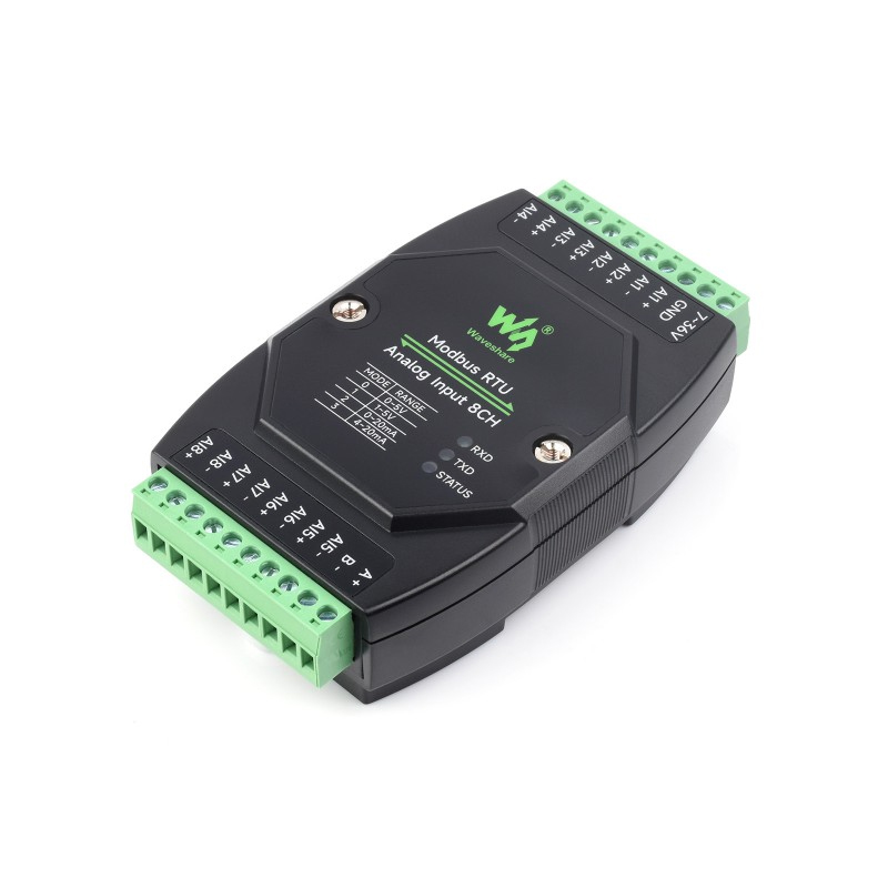 Waveshare Industrial 8-Ch Analog Acquisition Module with Default Current Mode (0-20mA)-image-6