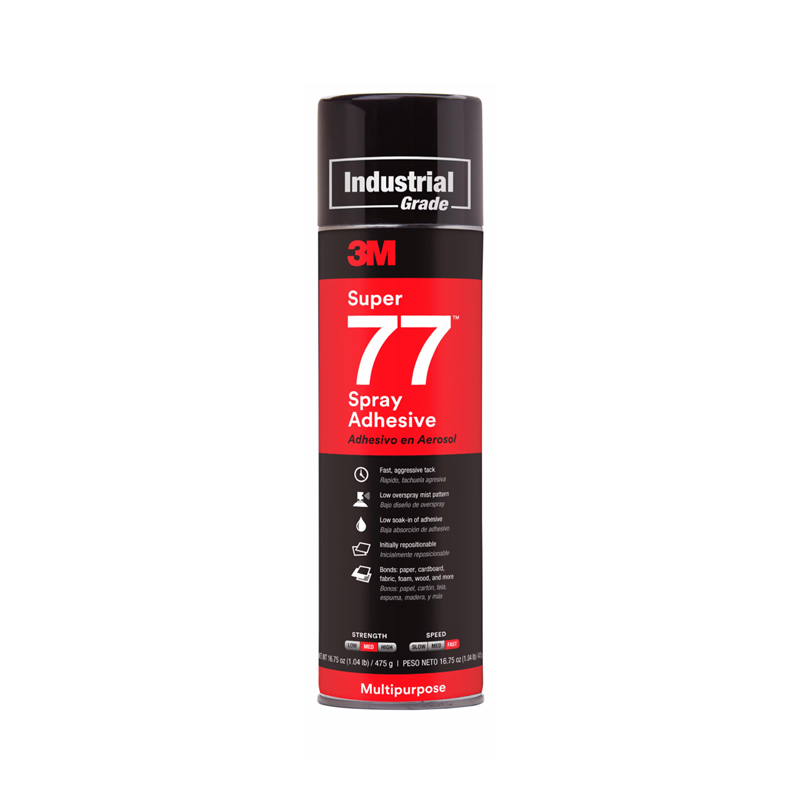 3M Super 77 Multipurpose Cylinder Spray Adhesive 13.2oz Net Wt-picture-27