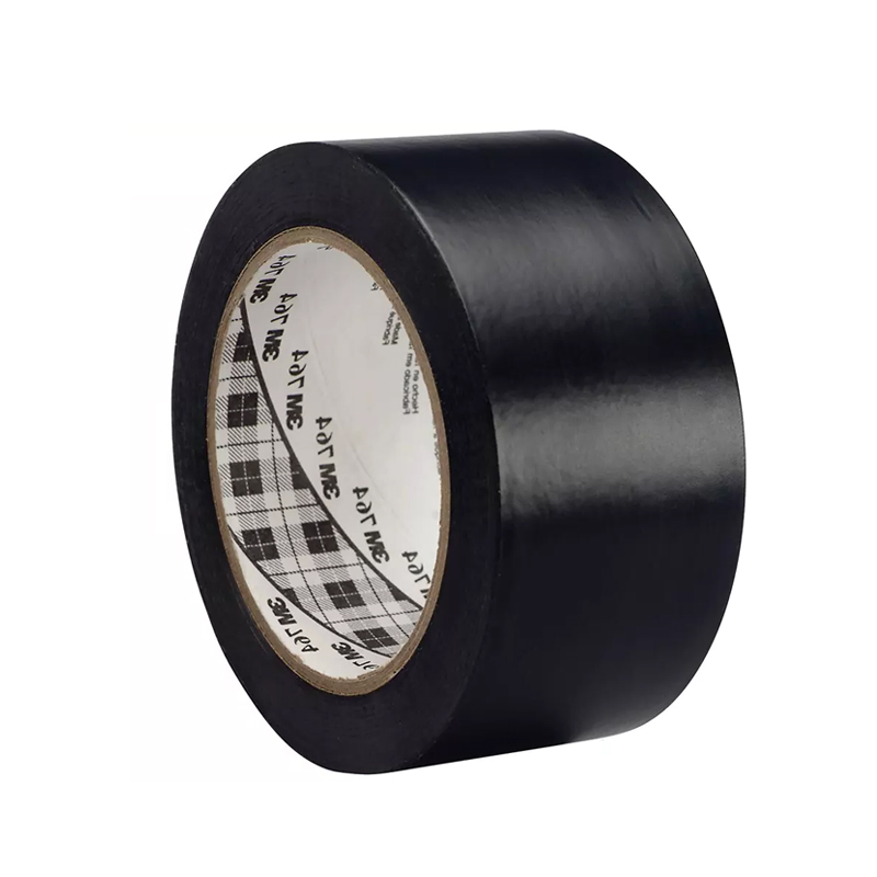 3M 764 2"x36yd Black Vinyl Lane Marking Tape for Floors-picture-22