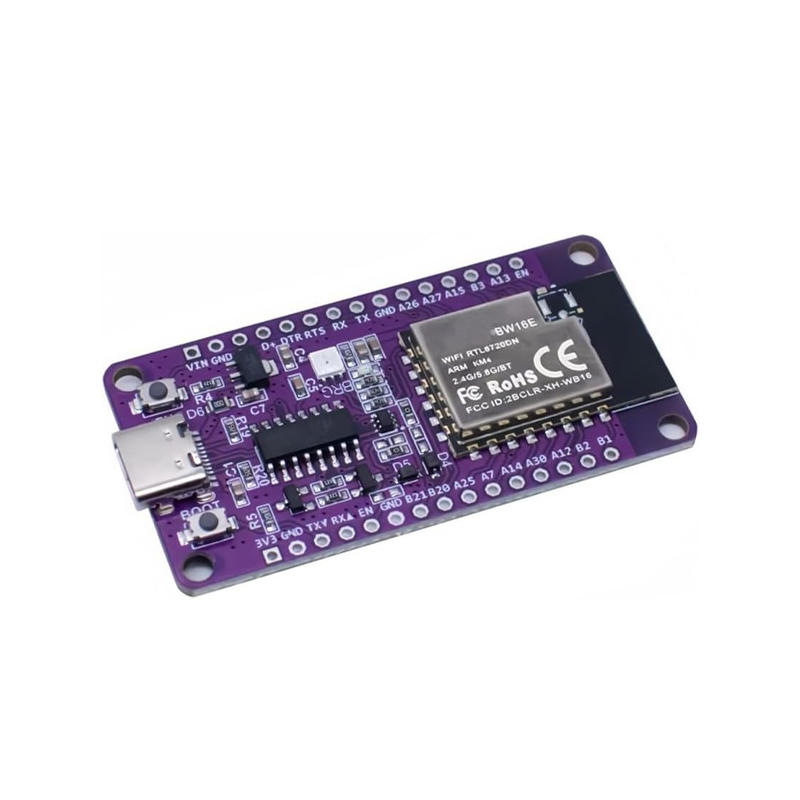 RTL8720DN Dual-band WiFi Bluetooth BLE module NICEMCU BW16E development board supports arduino (Antenna header Solderless)-image-43
