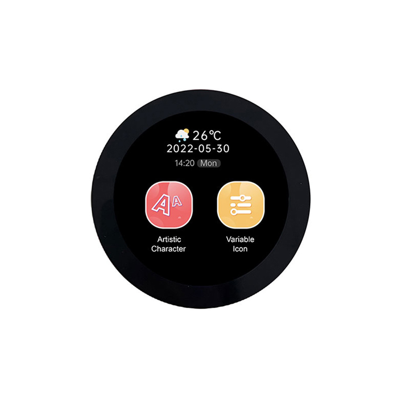 DWIN DMG48480C028_03WTC 2.8 Inch 480x480 HMI Circular LCD Display Capacitive Touch UART (Commercial Grade)-picture-30