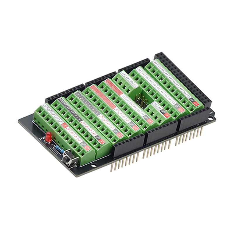 GPIO Expansion Terminal Board for Arduino MEGA 2560 with Acrylic Base Plate-image-46
