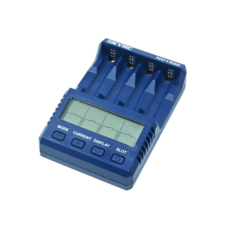SkyRC NC1600 Smart 4-Slot AA/AAA NiMH/NiCd Battery Charger and Analyzer-image-45