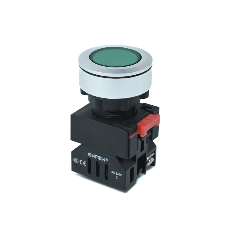ONPOW-LAS0-K30-D/G/220V/P-30mm AC/DC 220V Green LED Indicator IP65-picture-13