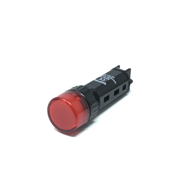 ONPOW-AD16-16C/R/24V(AC/DC)-16mm AC/DC 24V Red LED Pilot Lamp Indicator IP40-picture-37