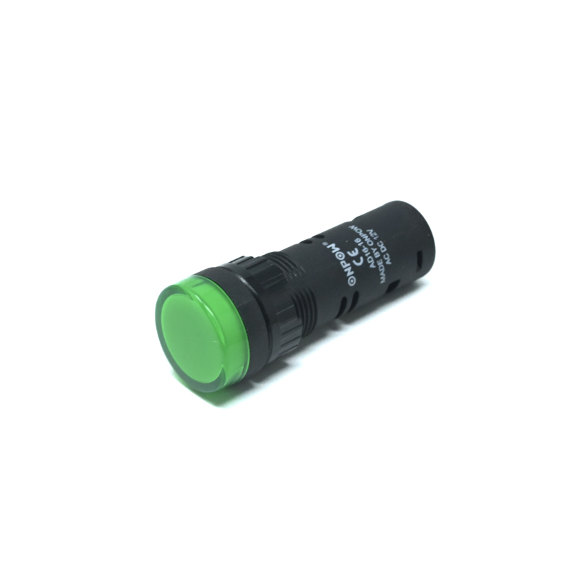 ONPOW-AD16-16E/G/12V(AC/DC)-16mm AC/DC 12V Green LED Pilot Lamp Indicator IP40-picture-39