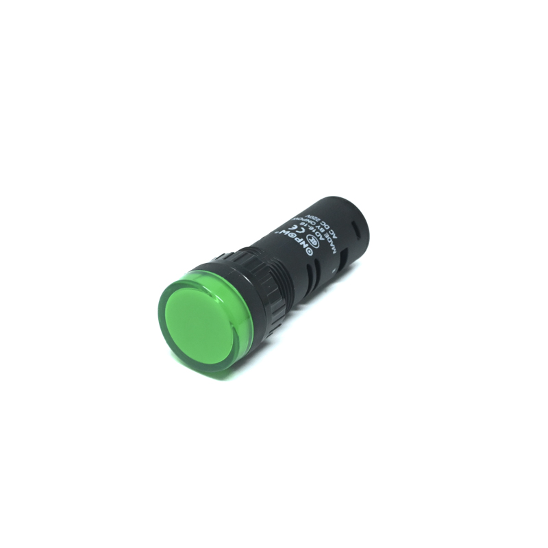 ONPOW-AD16-16E/G/220V(AC/DC)-16mm AC/DC 220V Green LED Pilot Lamp Indicator IP40-picture-38