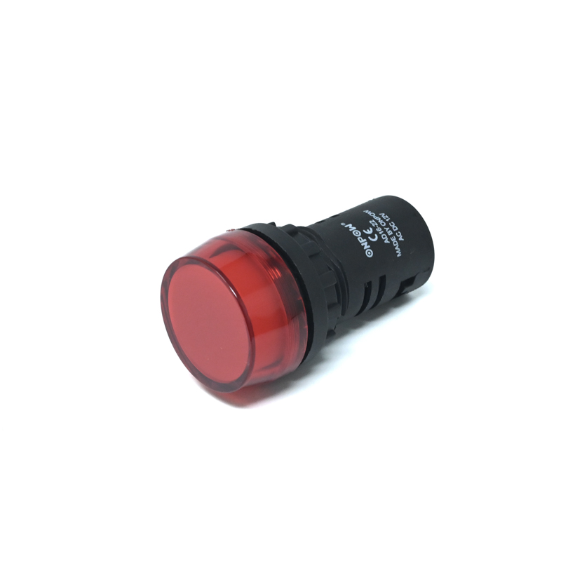 ONPOW-AD16-22BS/R/12V(AC/DC)-22mm AC/DC 12V Red LED Pilot Lamp Indicator IP40-image-49