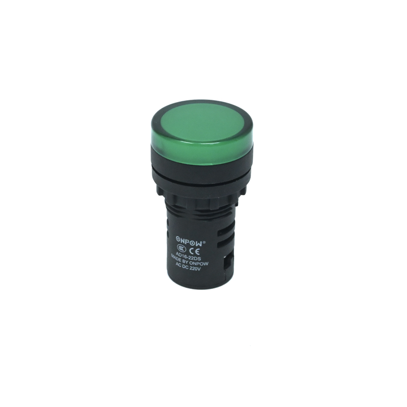 ONPOW-AD16-22DS/G/220V/P(AC/DC)-22mm AC/DC 220V Green LED Pilot Lamp Indicator IP65-image-41