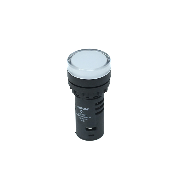 ONPOW-AD16-22D/RG/12V/P(AC/DC)-22mm AC/DC 12V Red & Green LED Pilot Lamp Indicator IP40-image-21