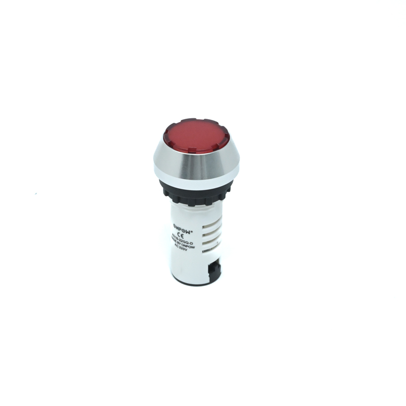 ONPOW-AD16-22GQ-D/R/220V(AC)-22mm AC/DC 220V Red LED Steady Pilot Lamp Indicator IP40-image-33