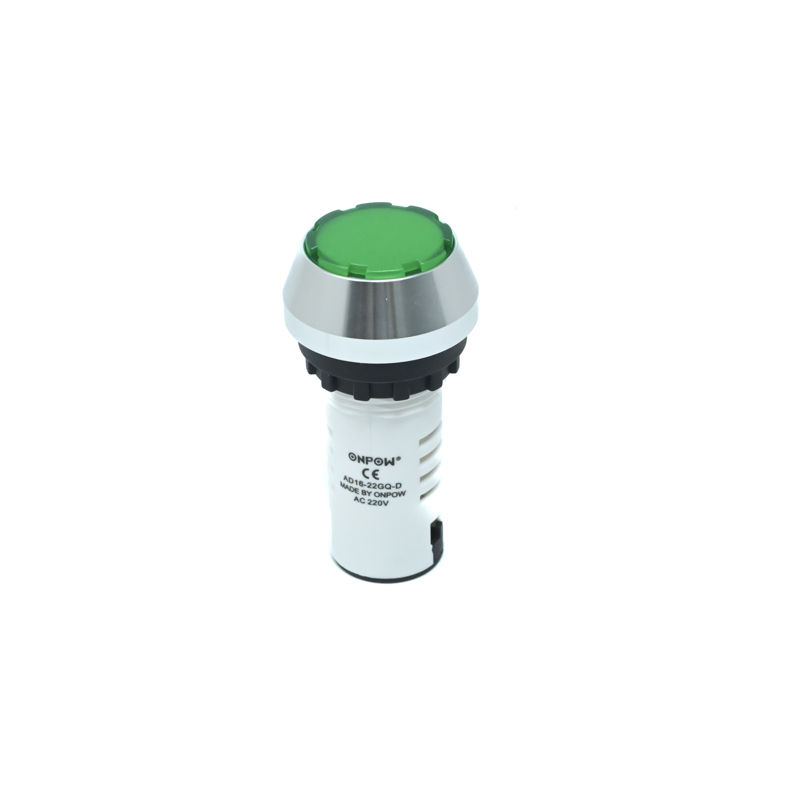 ONPOW-AD16-22GQ-D/G/220V(AC)-22mm AC/DC 220V Green LED Steady Pilot Lamp Indicator IP40-image-16