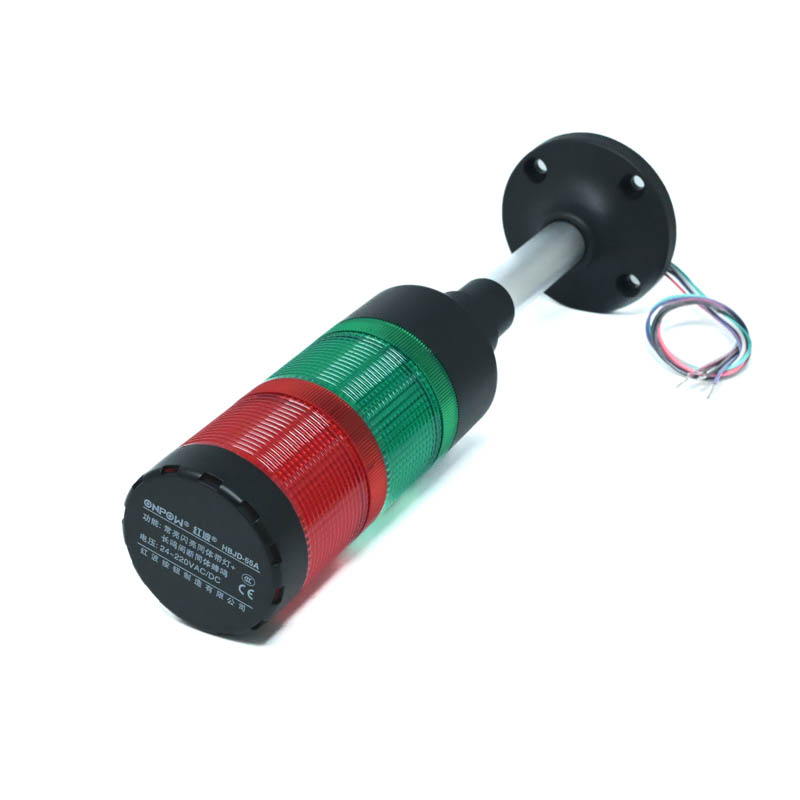 ONPOW-HBJD-55A/DB/2/RG/24V/B-22mm 85db AC/DC 24V~220V Constant Flashing Red & Green LED With Buzzer Base Installation Warning Indicator(2L2C)-image-28