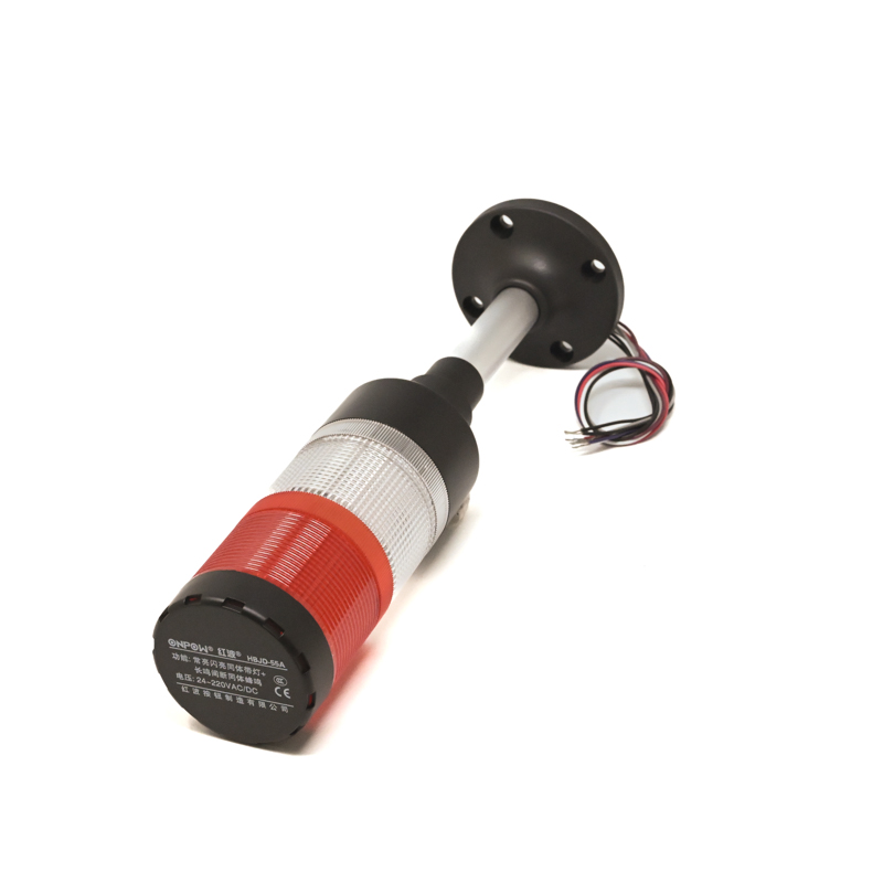 ONPOW-HBJD-55A/DB/2/RW/24V/B-22mm 85db AC/DC 24V~220V Constant Flashing Red & White LED With Buzzer Base Installation Warning Indicator(2L2C)-image-39