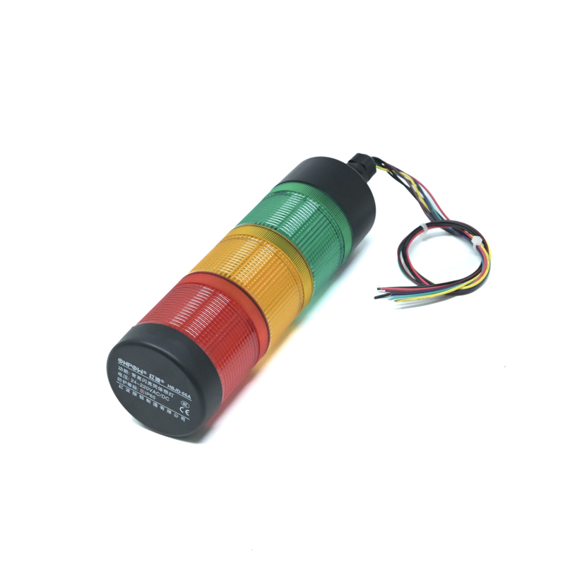 ONPOW-HBJD-55A/D/3/RYG/24V/C/P-22mm AC/DC 24V~220V Constant Flashing Red,Yellow,Green LED With Nut Side Installation Warning Indicator IP65(3L3C)-image-29
