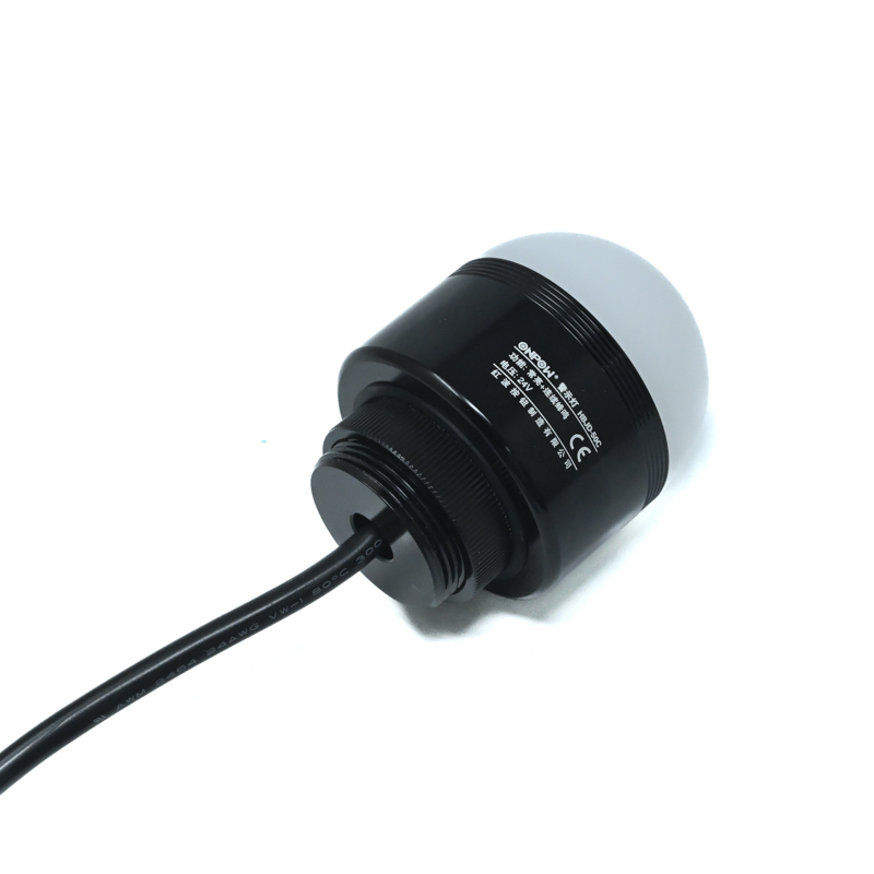 ONPOW-HBJD-50C/DZ/24V/Y5-30mm 80db 24VDC Continual Red, Yellow, Green Light & Buzzer With Wire Warning Indicator IP65-image-29
