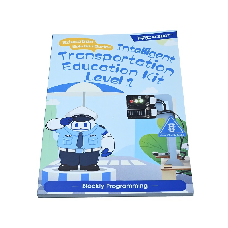 ACEBOTT Intelligent Transportation Education Kit Year 1 Level 1 Textbook (Blockly Programming)-picture-19