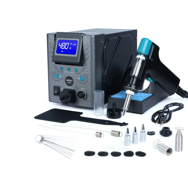 YIHUA 948D-I 110W Desoldering Station Electric Suction Gun for PCB Repair-picture-15