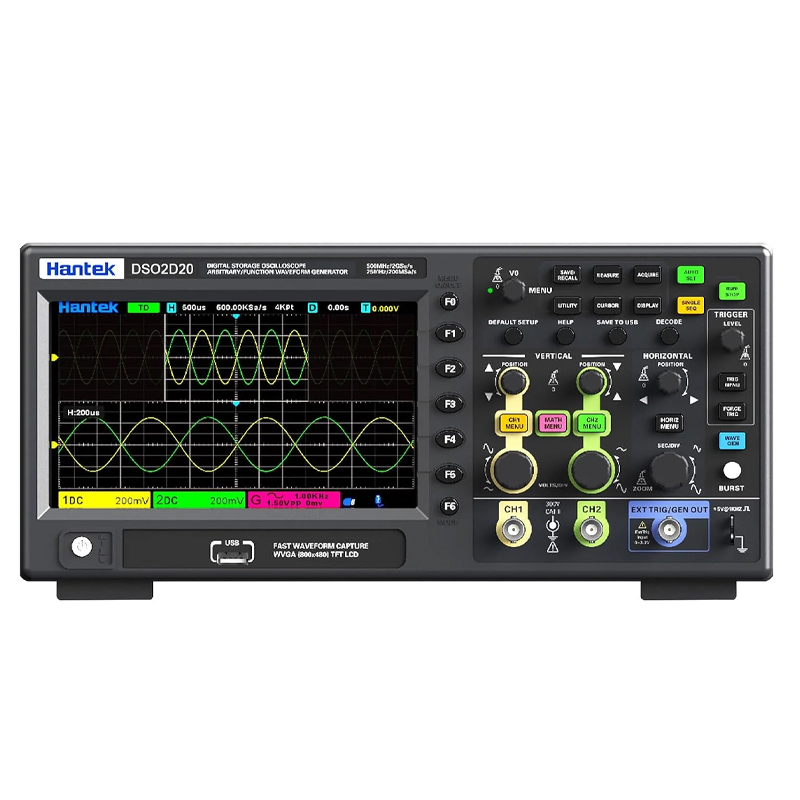 Hantek DSO2D20 200MHz Dual Channel Digital Storage Oscilloscope-picture-19