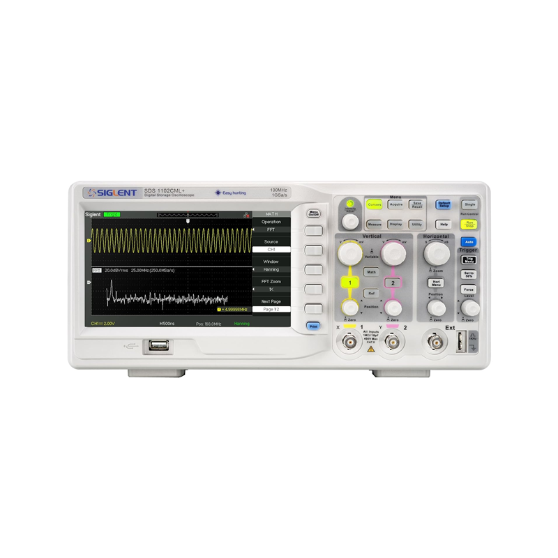 Siglent SDS1102CML+ 100 MHz Digital Oscilloscope, 2 Channel, 1 GSa/s-image-21
