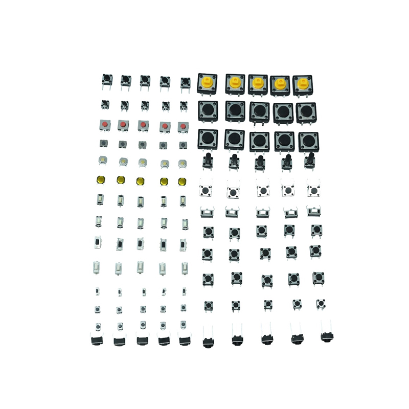 125pcs 25 Kinds Of Light Touch Switch Pack Small Button Switch Micro Switch Bag Switch Button Bag 125PCS-picture-17
