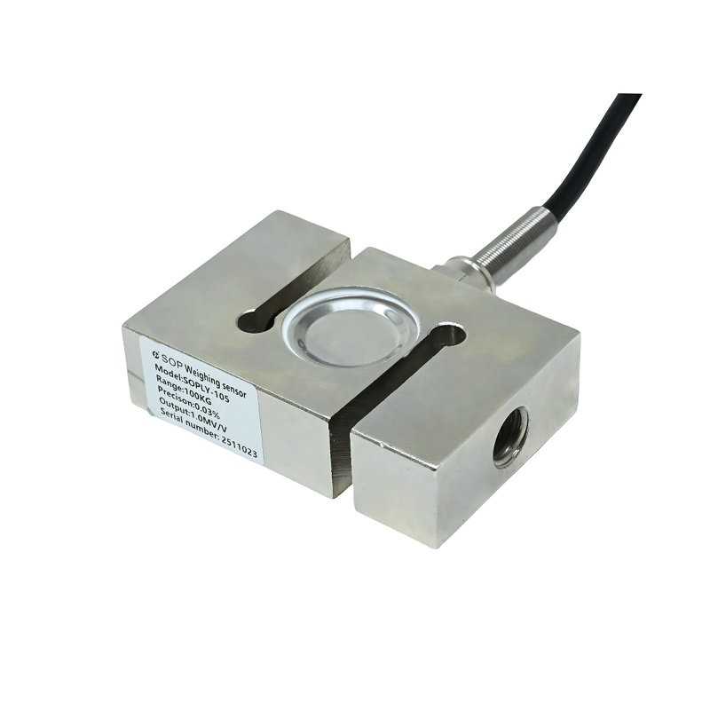 SOP SOPLY-105-100kg S-Type Load Cell Sensor, 1.0mV/V, 0.03%F.S-picture-42