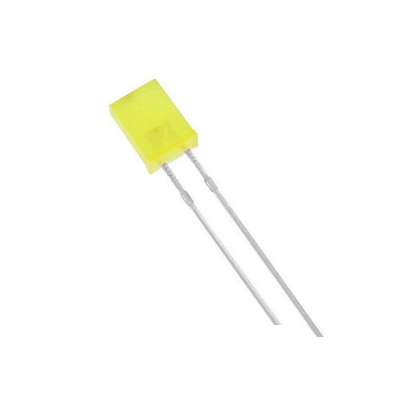 TJ-L257SSGCYMCGSFLC9Y-A5-TOGIALED-Foggy yellow lens Yellow 5mm square lamp head Plugin,D=5mm LED Indication - Discrete ROHS-image-12