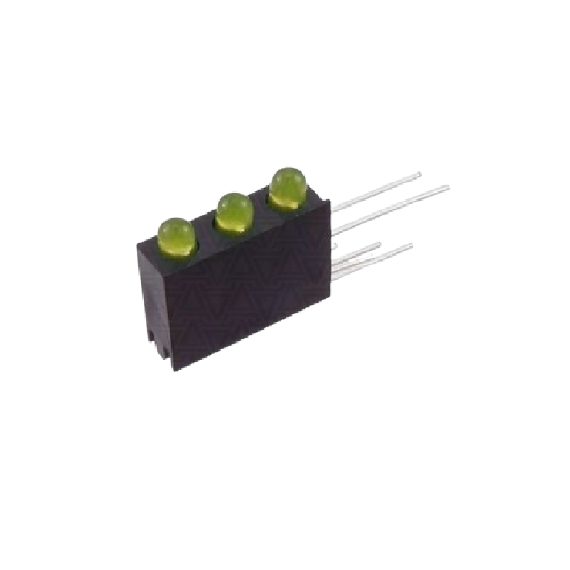 3MM Three Hole Lamp Holder with Yellow color Light (Pack Of 10)-picture-15