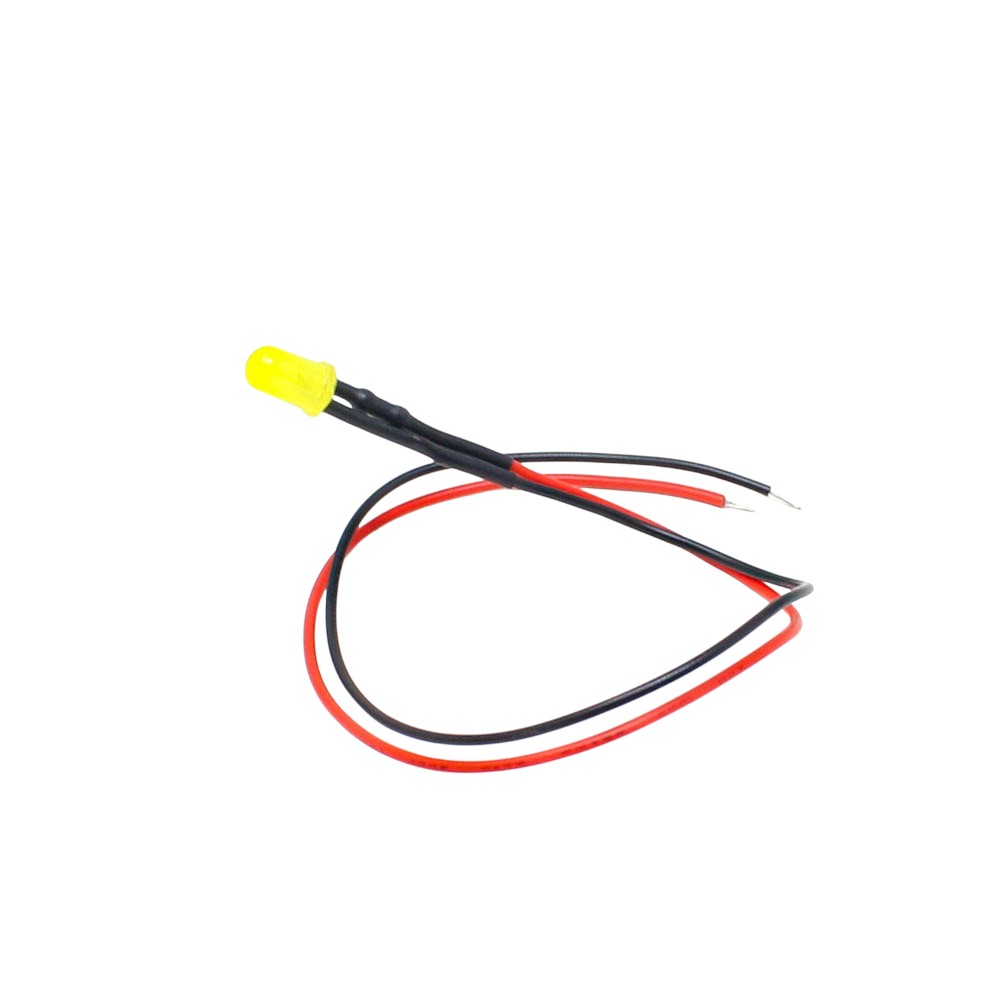 48-72V 5MM Yellow LED Indicator Light with 20 CM Cable (Pack of 5)-image-33