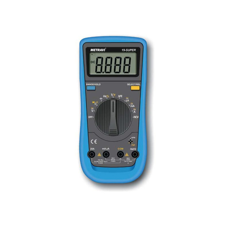 Metravi 19 Super T-RMS Digital Multimeter with NCV-picture-36