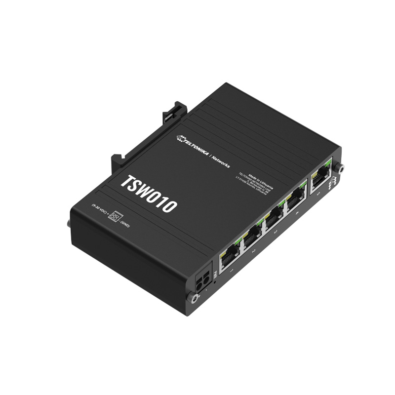 Teltonika TSW010 DIN Rail Ethernet Switch 5x100 Mbps-picture-13