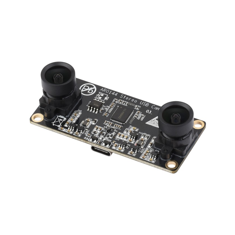 Waveshare 32695 AR0144 2MP Stereo USB Camera Module, AR0144 Sensor Chip, USB2.0 Port, Synchronized Same-frame Output, 52mm Baseline, Featuring Distortion-free Lenses-picture-21