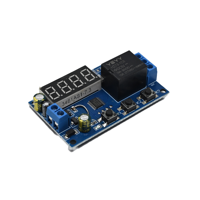 YEYY DC5V Relay Module LED Display 3 Button Key 4 Digital Tube Timer Delay Switch Automatic Controller-picture-20