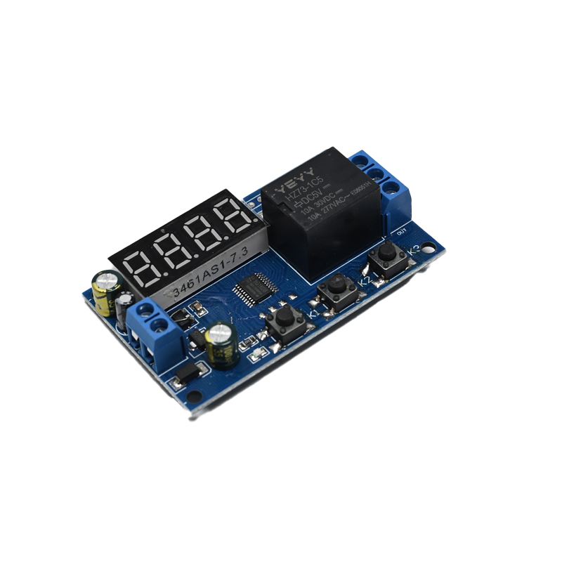 YEYY-1 DC6-7.4V Relay Module LED Display 3 Button Key 4 Digital Tube Timer Delay Switch Automatic Controller-picture-12