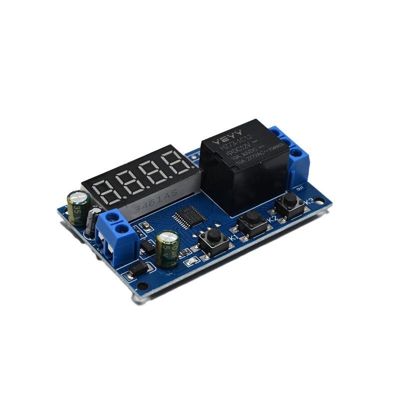 YEYY DC12V Relay Module LED Display 3 Button Key 4 Digital Tube Timer Delay Switch Automatic Controller-picture-15