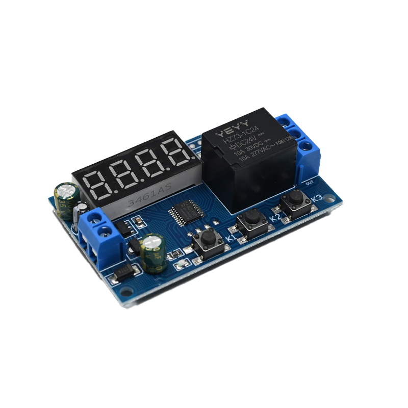 YEYY DC24V Relay Module LED Display 3 Button Key 4 Digital Tube Timer Delay Switch Automatic Controller-picture-19