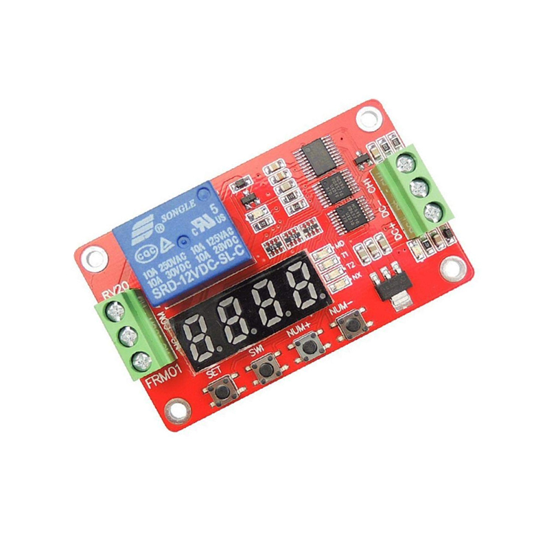 FRM01 DC12V 1 Channel Multifunction Relay Module Loop Delay Timer Switch Self-Locking Timing Module Fast Delivery-picture-17
