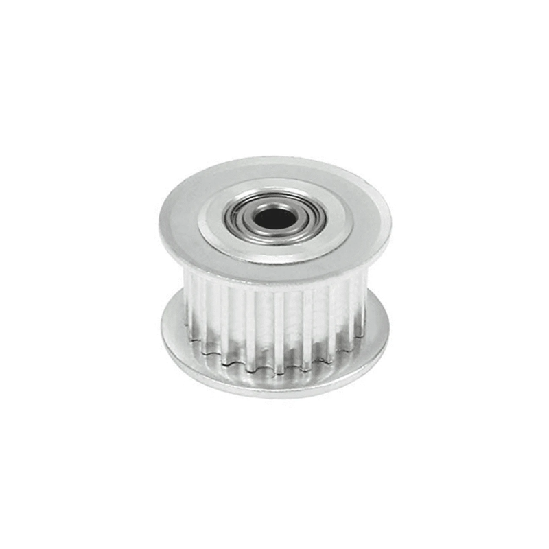 2GT 20 Teeth Pulley Wheel for Belt 6mm Perlin Passive Idler Pulley Wheel Bore 5mm-image-2