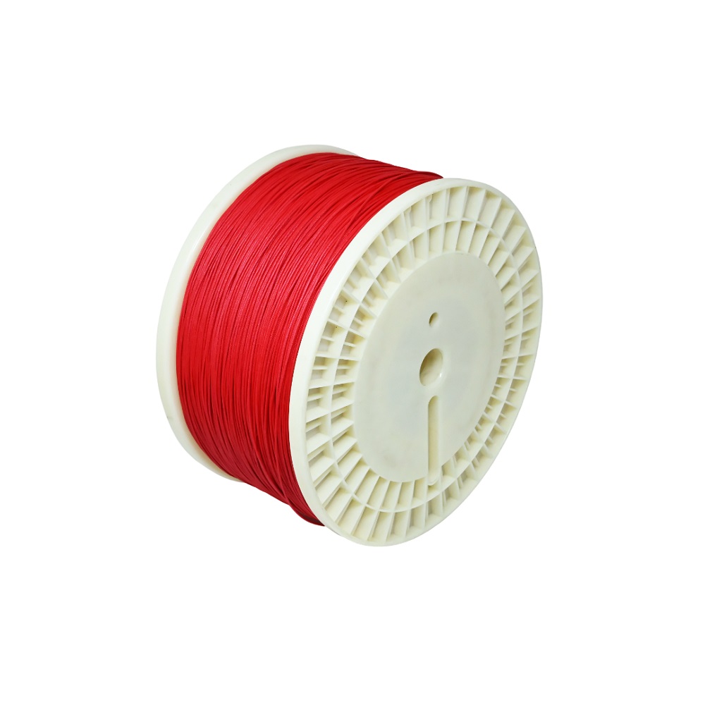 24AWG Silicone Braided Wire - Red-image-1