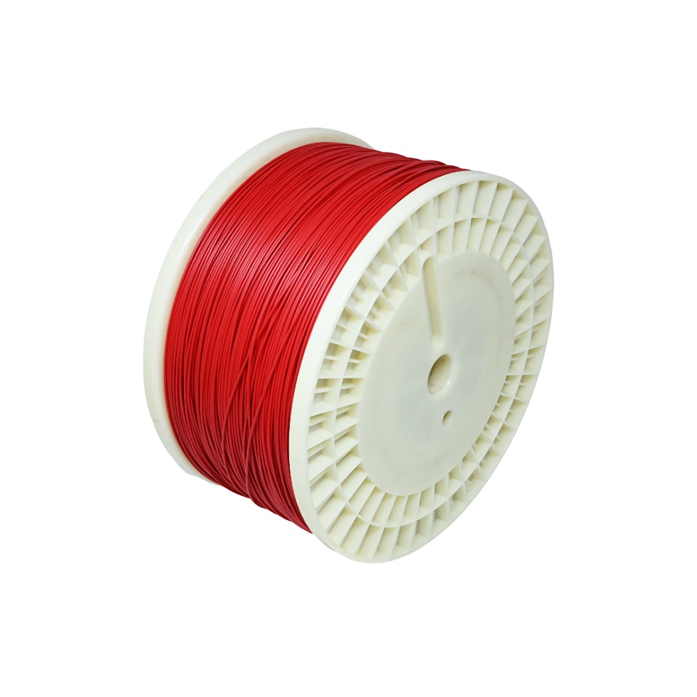 24 AWG Solid Core Insulated Wire PVC - Red-picture-25