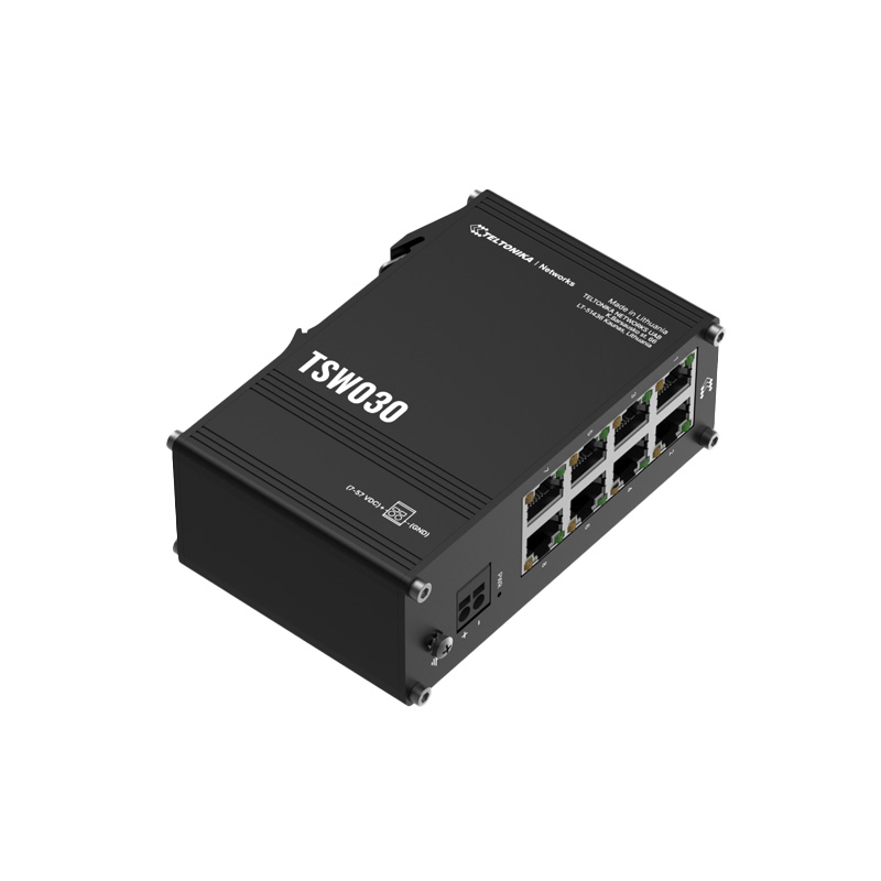 Teltonika TSW030 8-Port Industrial Ethernet Switch 8x100 Mbps-picture-26