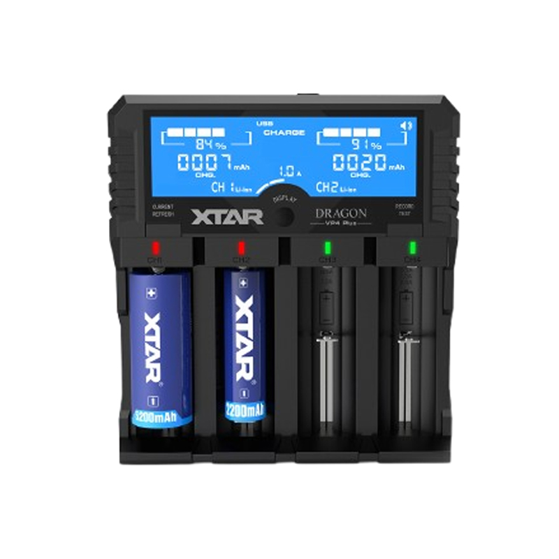 XTAR DRAGON VP4 Plus Li-ion / NiMh Battery Charger and Capacity Testing Machine-picture-15