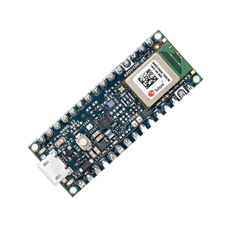 Official Arduino Nano 33 BLE Rev2 with headers ABX00072-picture-18