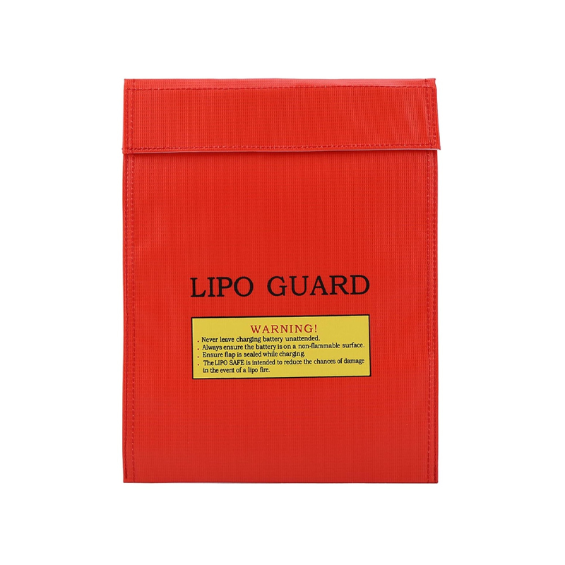 Red Lithium Battery Explosion-Proof Bag/Protection Bag (Size:180x230mm)-image-10