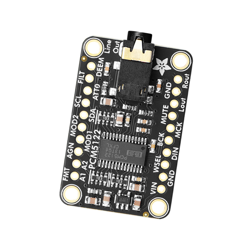 Adafruit PCM5122 I2S DAC with Line Level Output - HW, I2C or SPI-picture-27