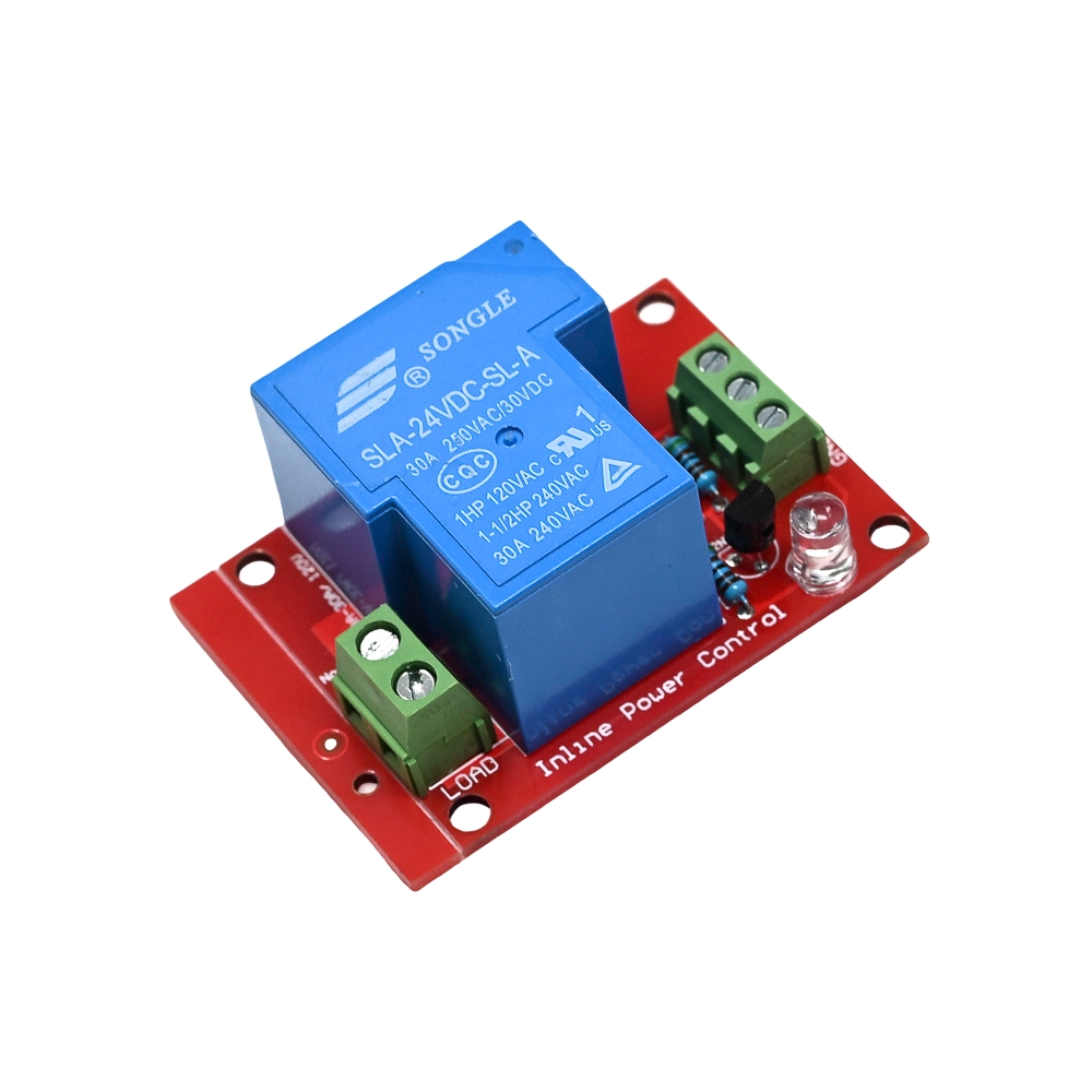 Songle SLA-24VDC-SL-A 24V 30A Single-Channel Relay Module High-Level Trigger-image-11