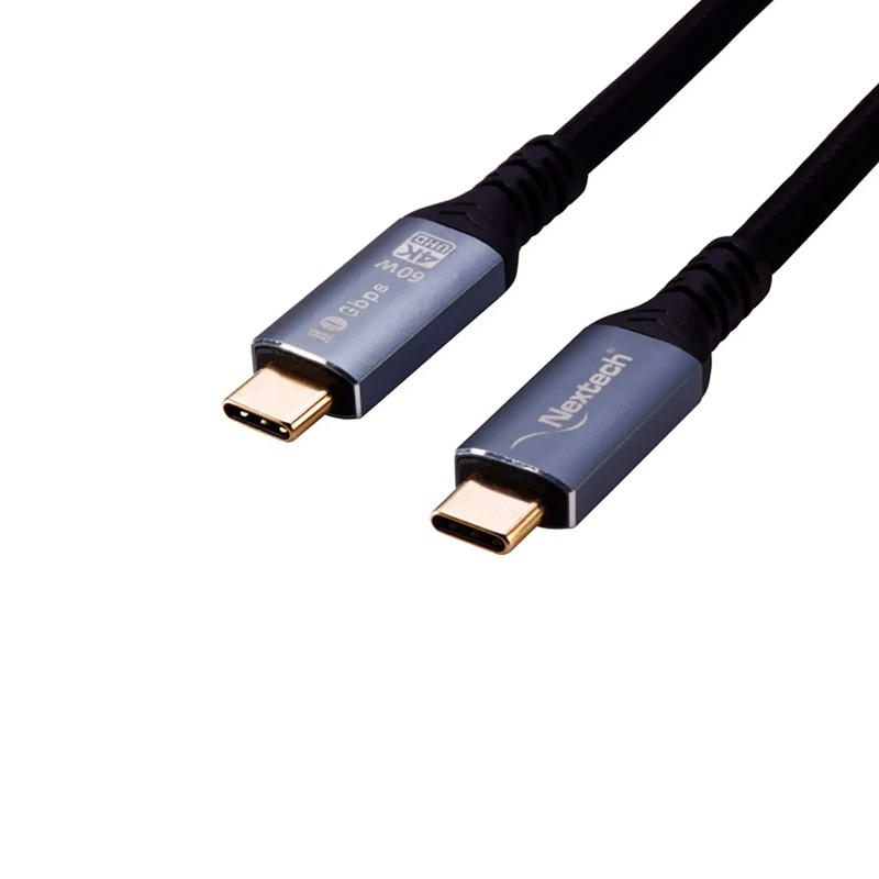 Nextech NC84 USB-C to USB-C 60W, 10Gbps Gen2 Video Cable-image-7