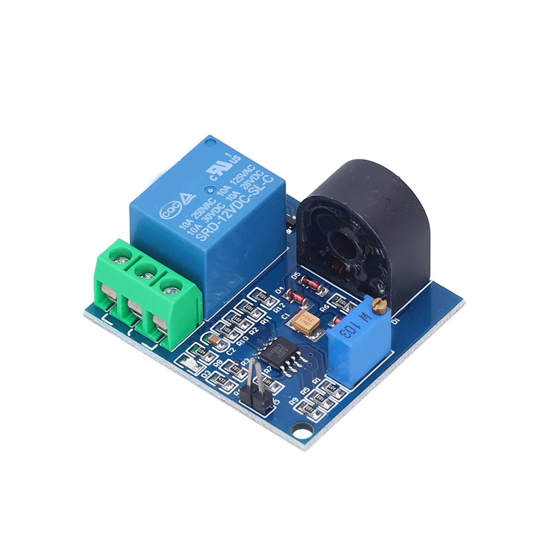 12V AC Current Detection Sensor Module with 5A Relay Overcurrent Protection-image-5