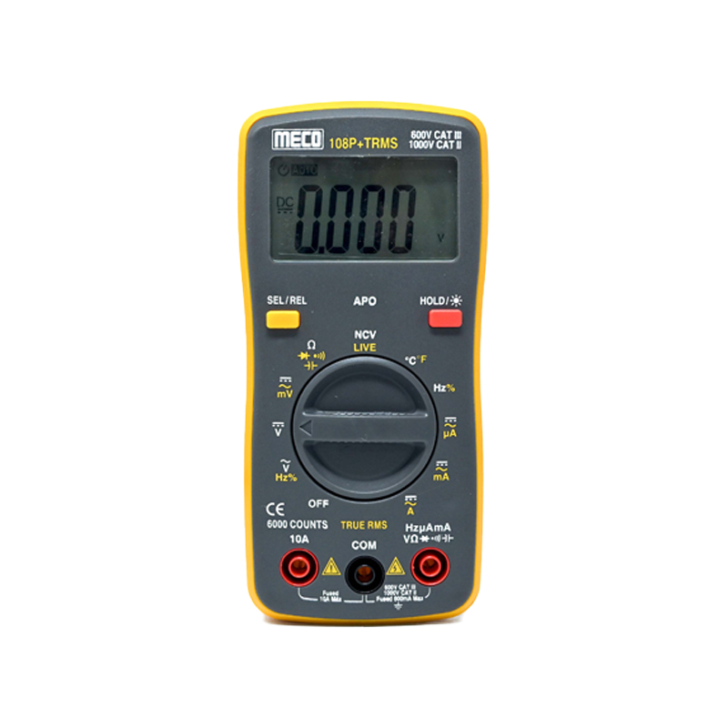 MECO Digital 108P+ Trms Battery Powered Multimeter Pocket Size-image-18