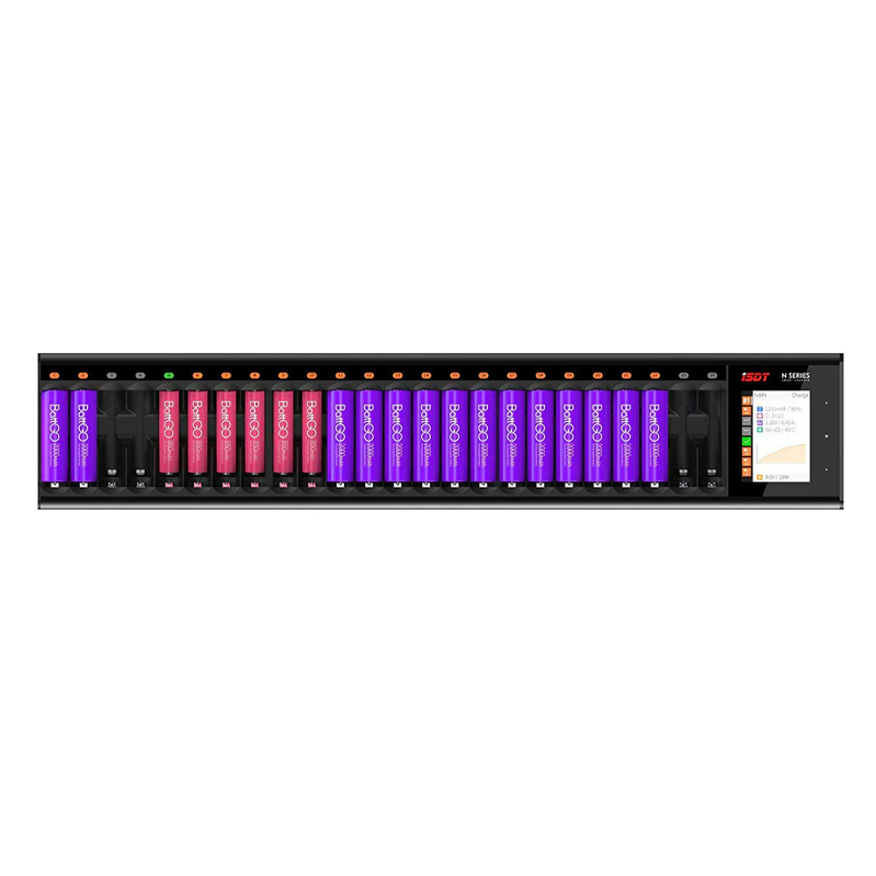 ISDT N24 24‑Slot USB‑C Smart Charger – ~81 W (est.), BattAir App, Dual Bank, Independent Channels-image-9